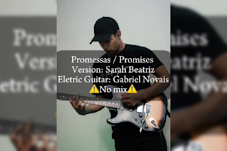 record quality guitar tracks for your project