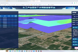 develop a custom and interactive webgis application