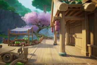 stylized modular low poly 3d game evironment level design unity ue5 game assets