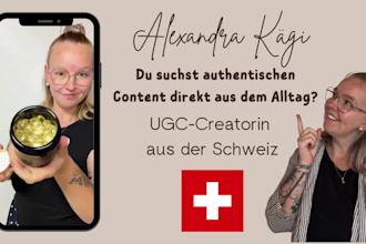 create professional authentic ugc videos in swissgerman