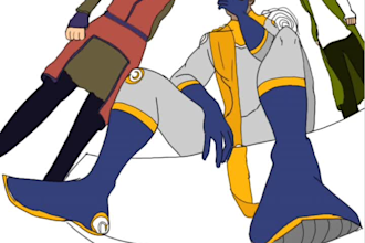 draw custom original anime,manga character