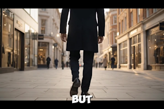 create a cinematic commercial for your product