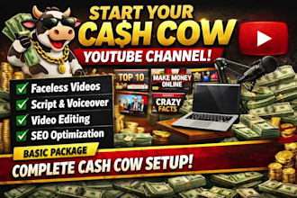 create viral faceless videos and be your faceless youtube video creator