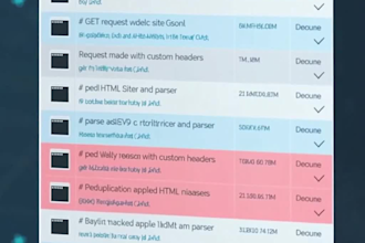 do web scraping and deliver clean deduplicated data