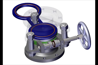 animate pumps, valves, pipelines and industrial equipment