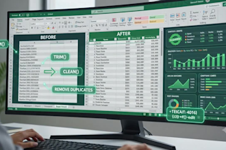 create and fix any excel formula and macros