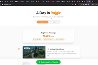 build a responsive website or dashboard with react and fastapi