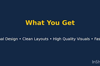 create  ppt slides for business or academic