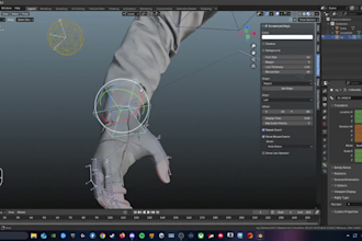 create animated 3d pbr game models characters maps for unity unreal