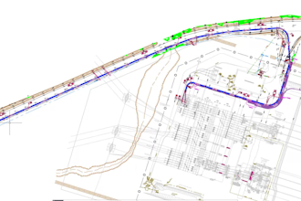 draw electrical and underground utility networks in autocad