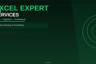 do accurate data entry and excel spreadsheet work