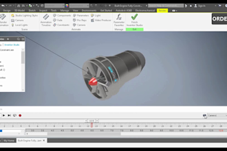do 3d cad modeling and mechanical design in autodesk inventor