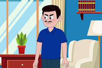 do 10 character voices for any project with cute charm, dramatic intensity