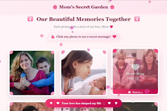 create custom greeting webpage with animations