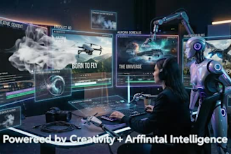create ai video, ai faceless video, ai ads, and ai product