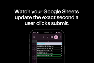 build a custom web form that autosaves to google sheets