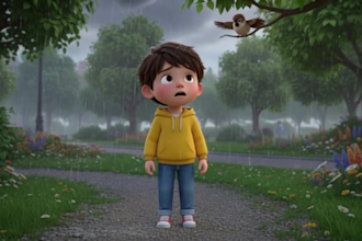 create animated cartoon story video