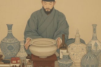 make traditional east asian and korean style illustrations