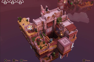 create voxel 3d environment level design, low poly, pixel art, vrchat game asset