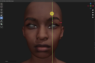 rig 3d character in maya or blender for game engines, animation or unity