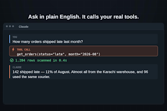 build a custom mcp server for claude and your api