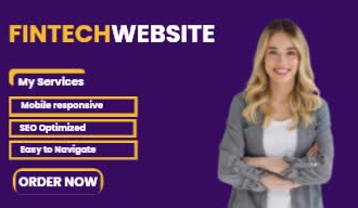 build a fintech website, fintech banking website, fintech app