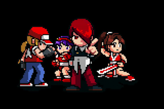 create 2d pixel character sprite sheet pixel art animation, 2d pixel game art