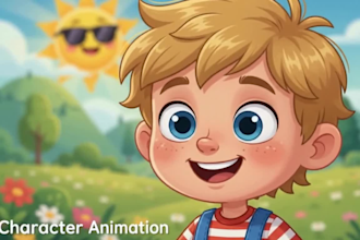 2d cartoon animation, kids animation video, 3d animation, 3d character animation