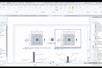 create architectural floor plans and construction drawings