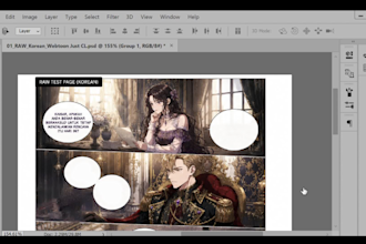 clean and typeset your manhwa, webtoon, or manga