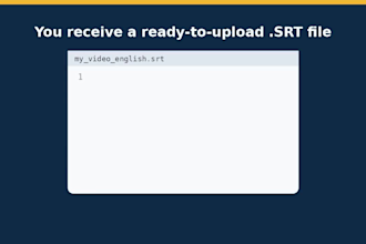 create tamil and english subtitles for videos