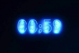 create countdown timer video animation for any duration