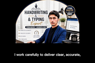 type assignments from PDF images and handwritten pages
