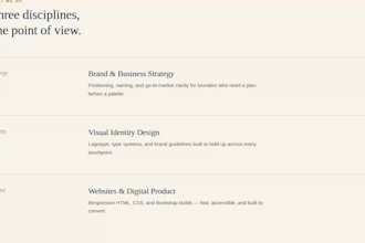 design website with html, css and bootstrap