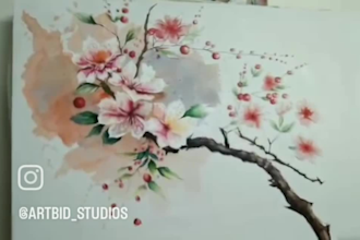 design a unique abstract art book cover design