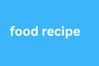 develop easy kitchen recipes with organized steps