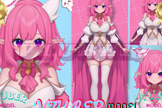 create and rig live2d vtuber model vtuber rigging, anime vtuber for vtube studio