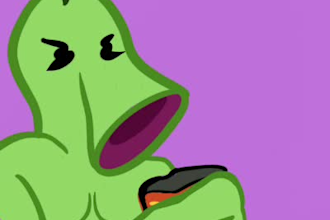 create a 2d hand drawn animated loop