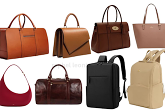 create leather goods tech packs for bags, belts and wallet