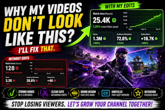 edit gaming shorts and videos