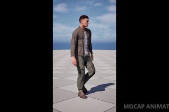 animate your 3d game character in maya and unreal engine