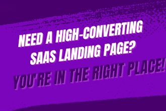 create modern ai saas landing pages