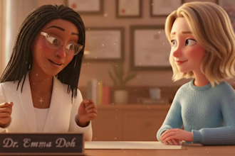 create 3d ai animation 3d pixar ai animation 3d character animation ai video art