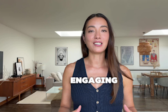 create a british ugc video for social media