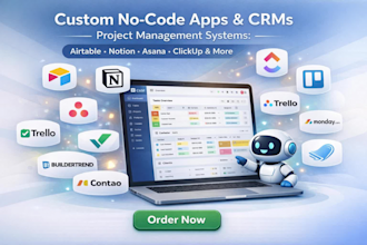 wrike monday crm notion asana click up trello buildertrend contao buiiderall