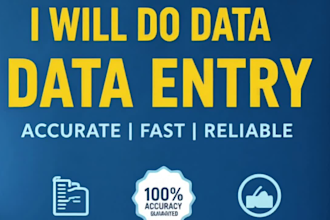 do data entry and typing work accurately