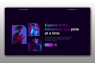 immersive webar and webxr 3d experiences for brands and products, 3d website