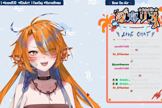 create custom 2d 3d vtuber model with full rigging vrm streaming setup