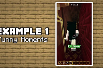 turn your recordings into entertaining minecraft shorts