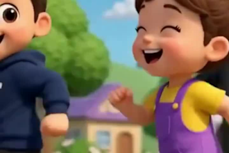 create 3d ai kids animation, nursery rhymes and stories